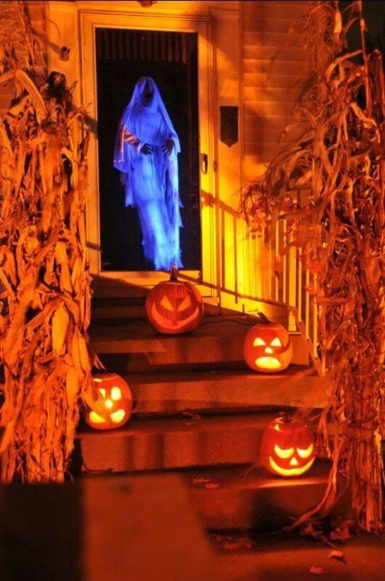 Spooky Halloween Door Decoration