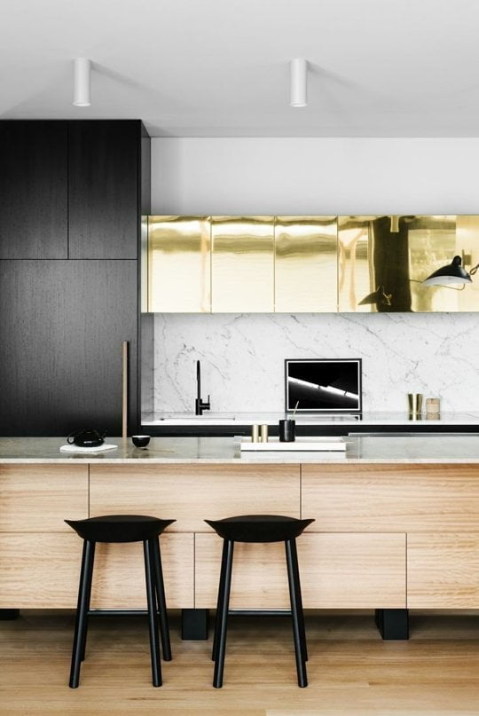 Gilded Glamour Kitchen Decoration