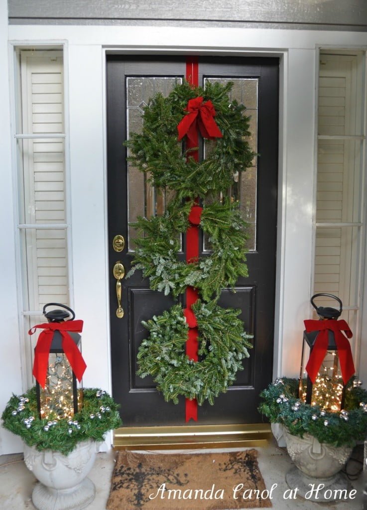 Front Door Christmas Decor