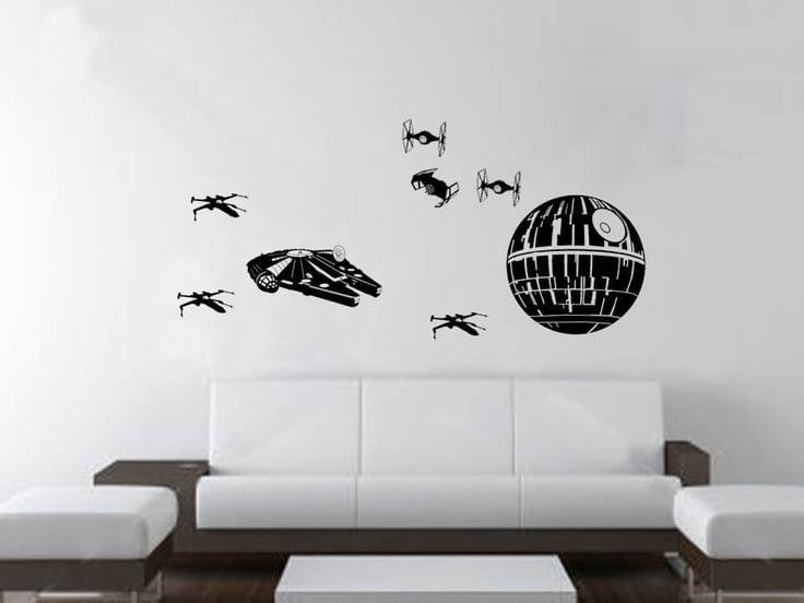 Minimalist Star Wars Room Design