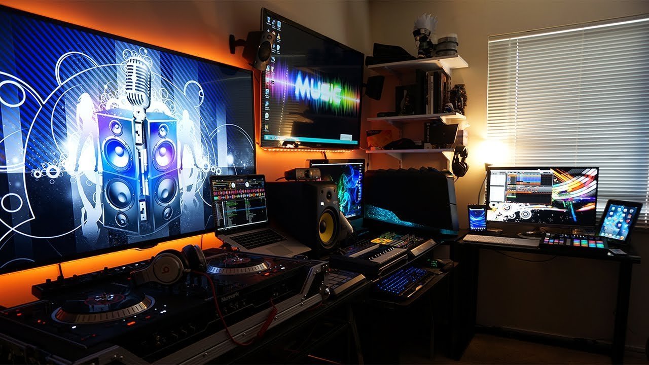 The Audiophile’s Lair man cave design idea