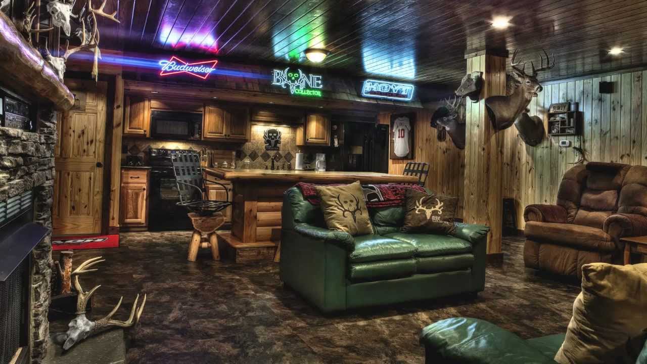 Using Sports Bar Elements for Man Cave