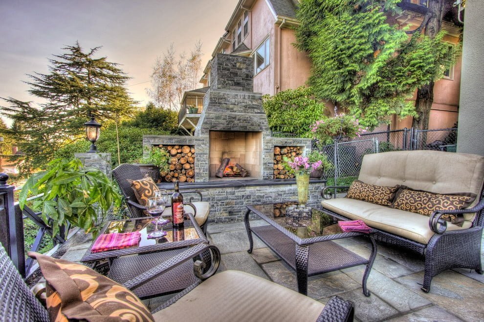 Rustic Charm Meets Elegant Outdoor Living