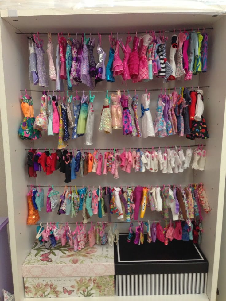 Doll Clothes Closet