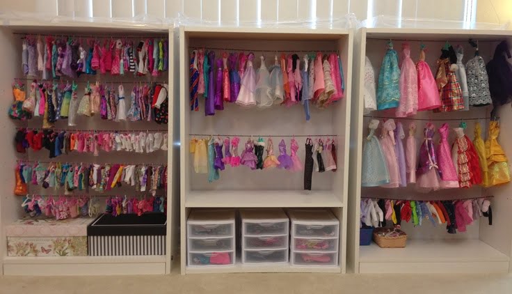 Another Doll Closet Idea