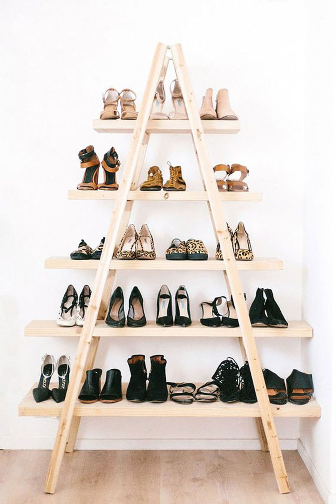 Shoe Pyramid Stairs