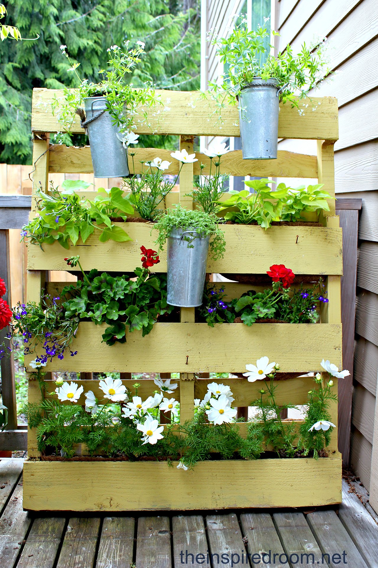 Wood Pallet Garden Starter