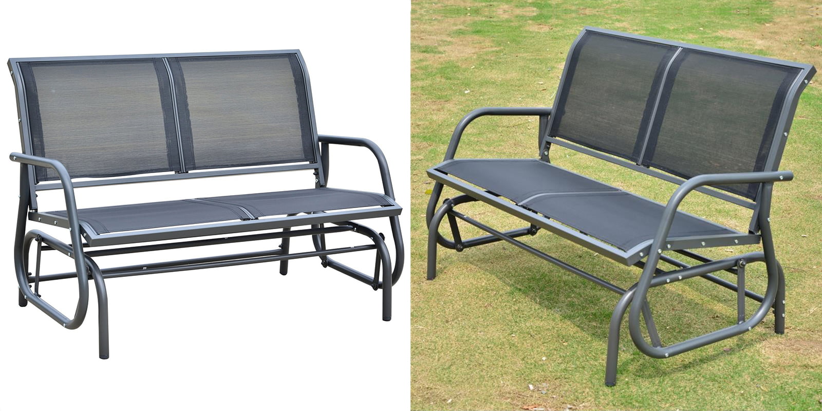 Patio Chair - Outdoor Patio Glider Bench Swing