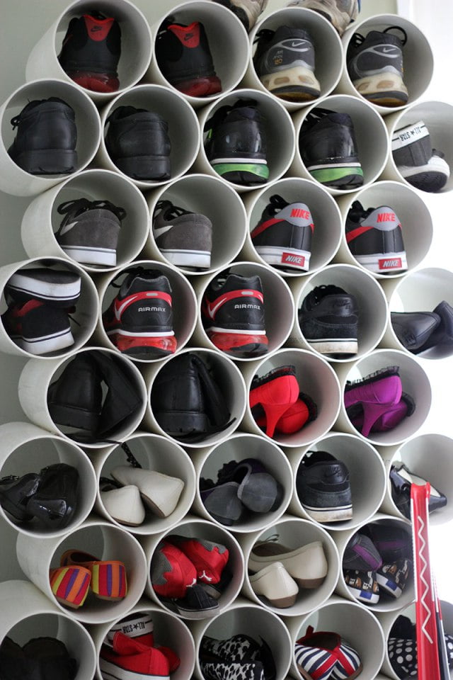 Condensed PVC Shoe Holder