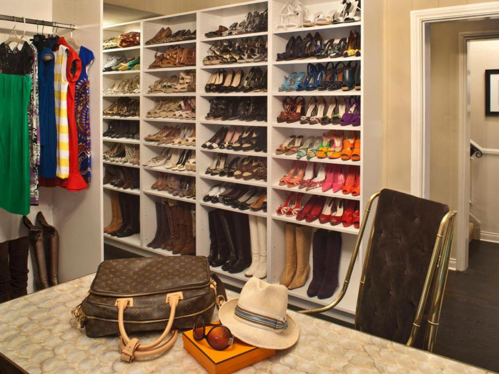 Basic Closet Shoe Shelves