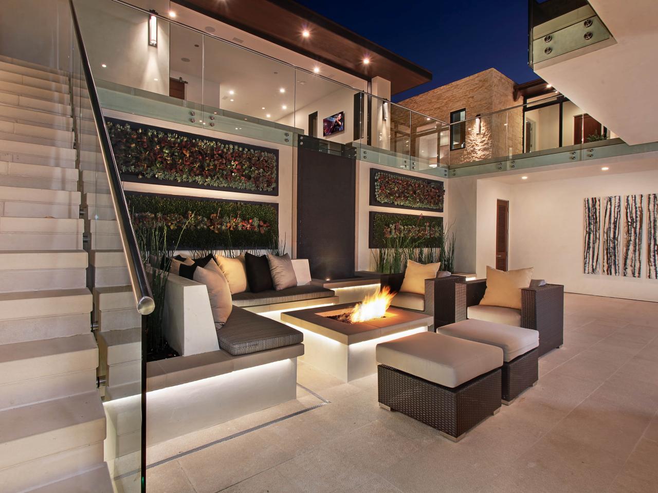 Indoor-Outdoor Fire Table