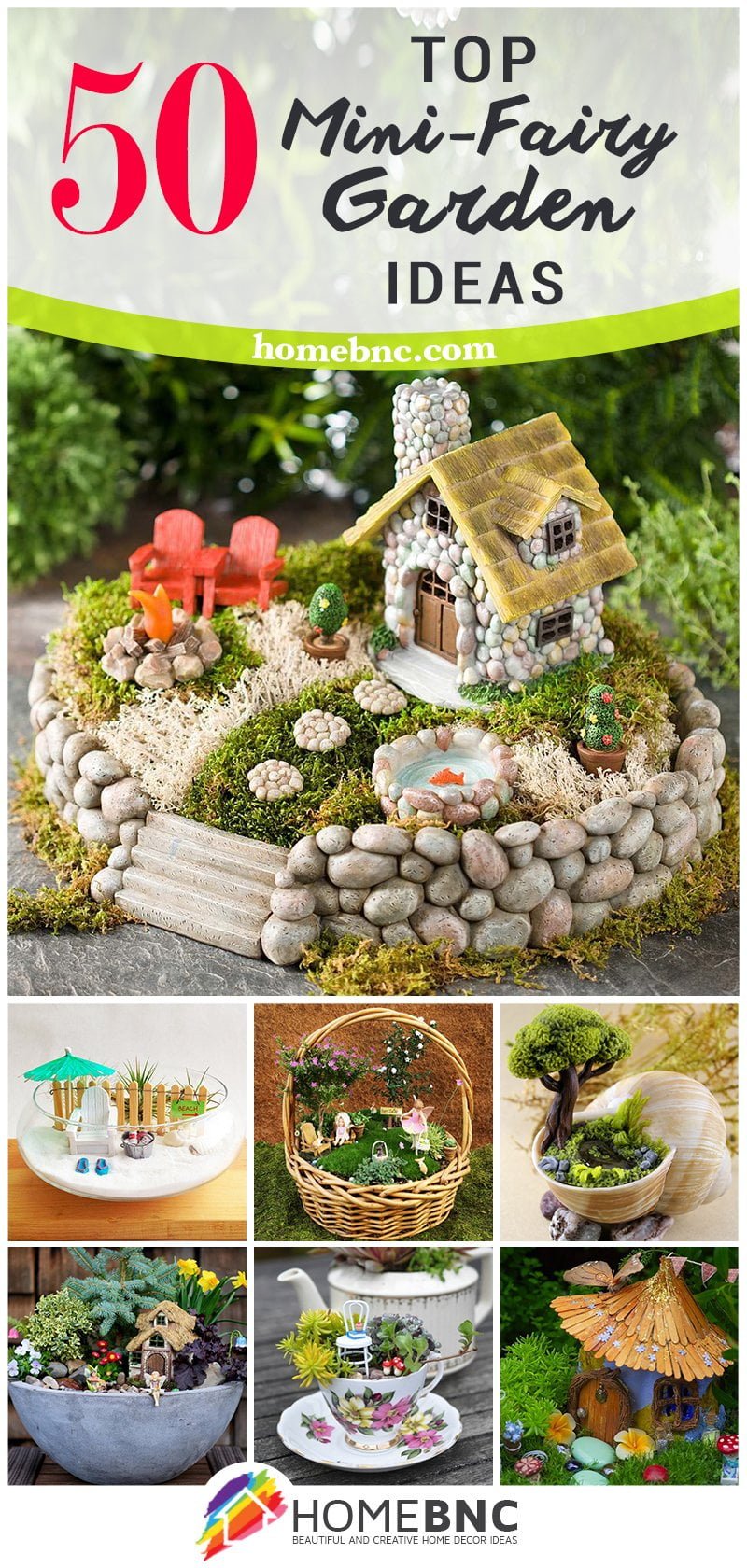 Miniature DIY Fairy Gardens