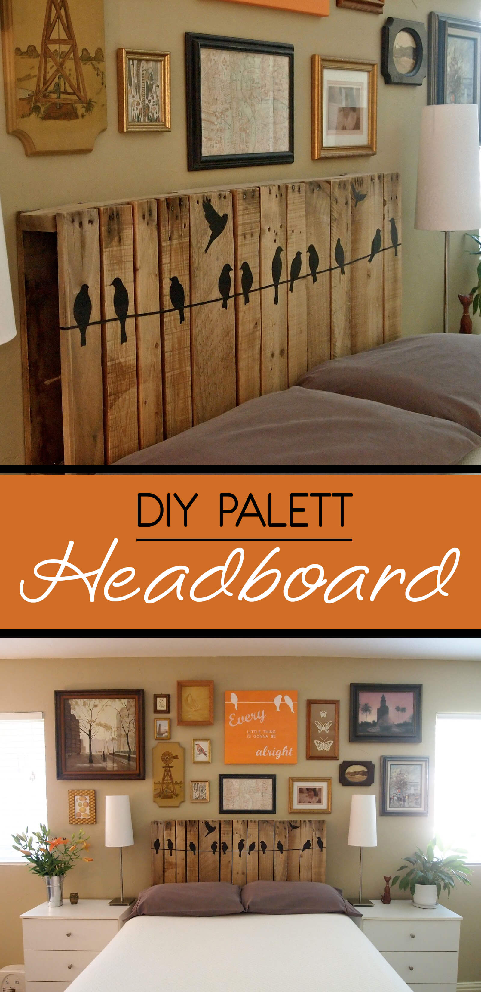 Pallet Headboards Always Soar