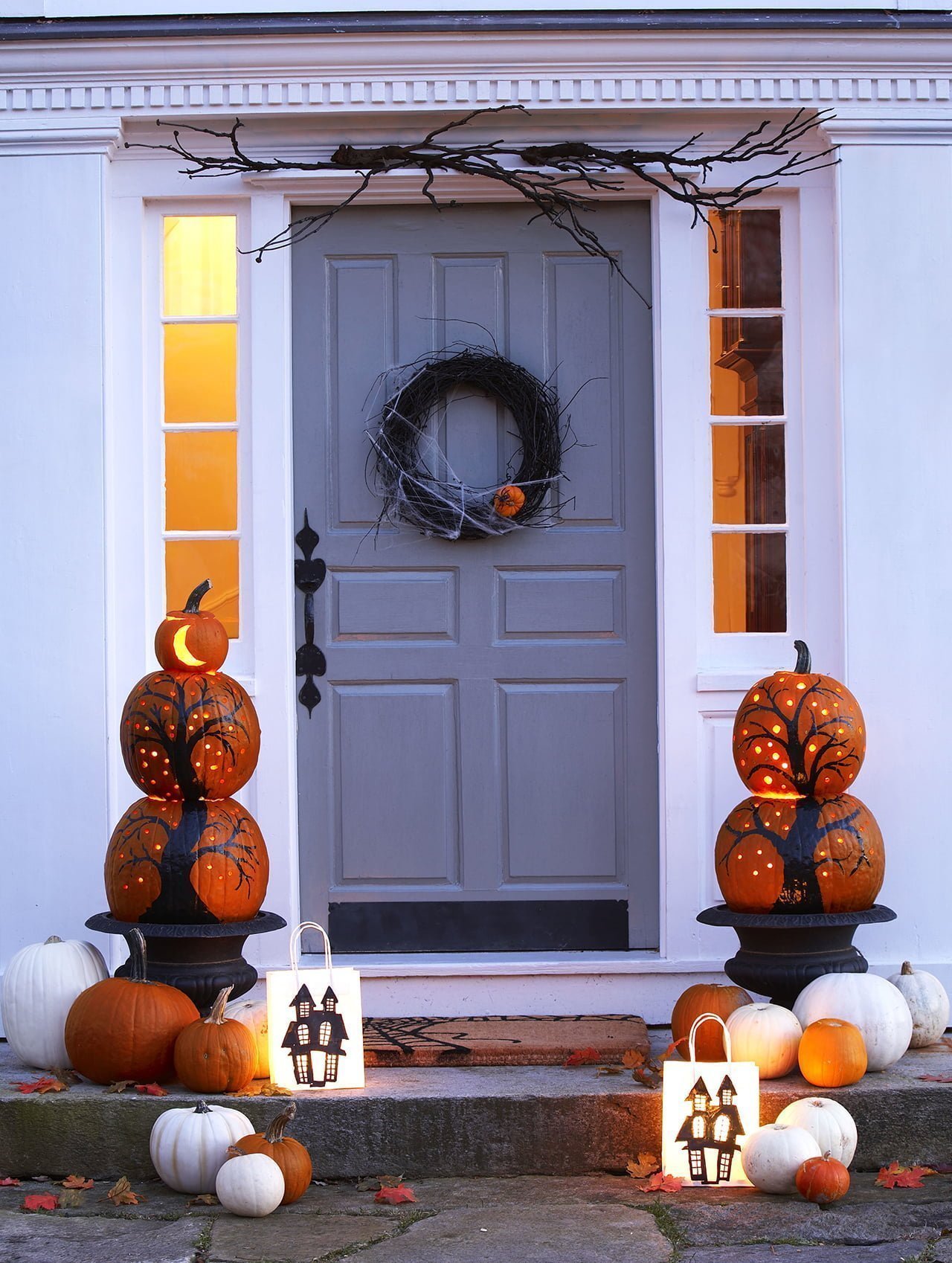 Pumpkin Tree Entry Topiary