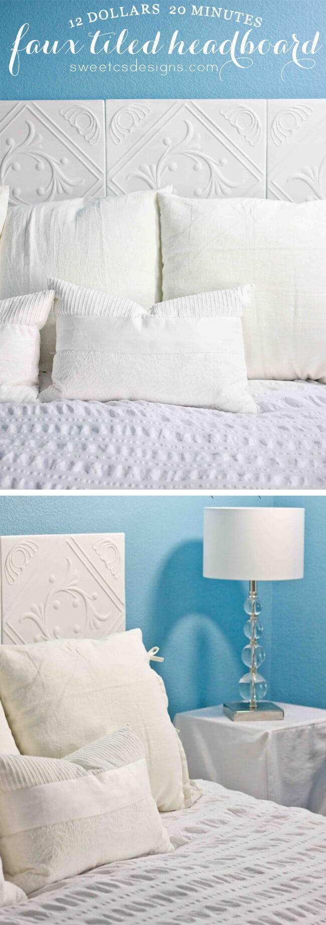 Tiled for Style Headboard Idea