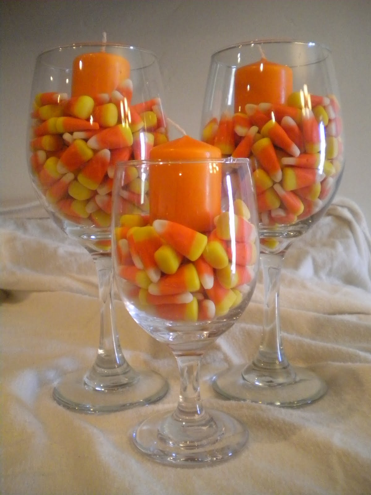 Candy Corn Centerpiece