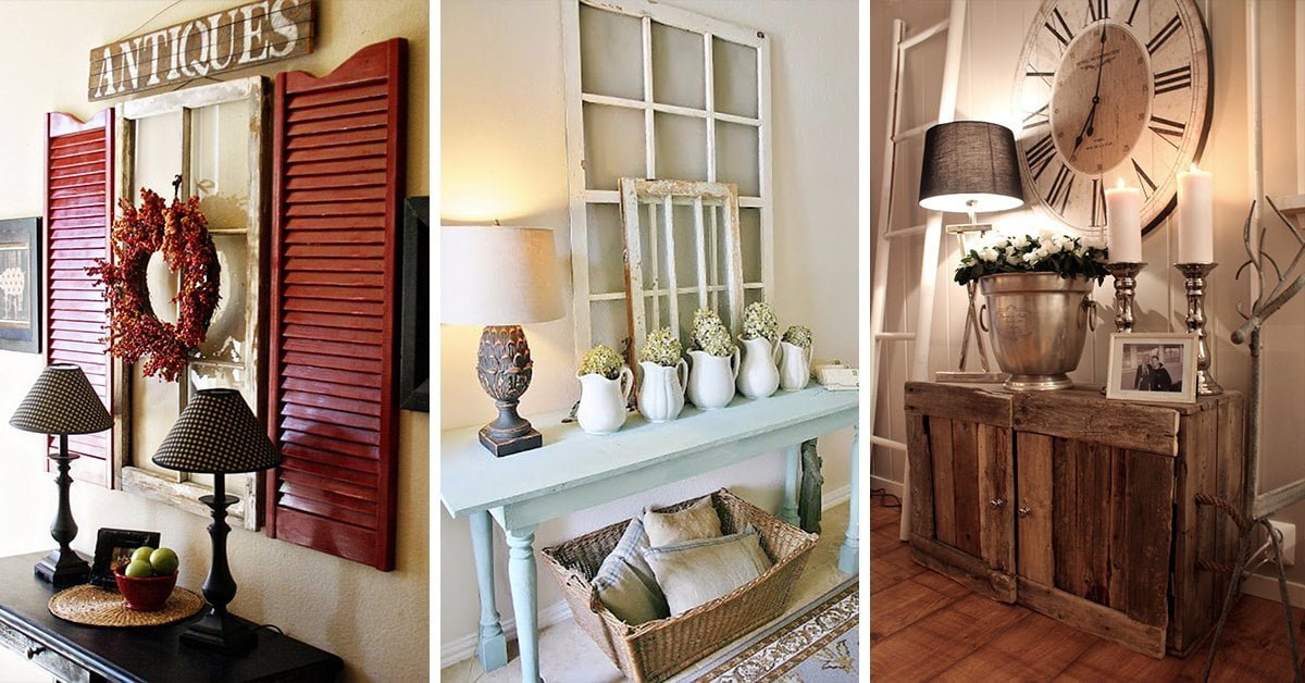 Featured image for “50+ Welcoming Rustic Entryway Decorating Ideas that Every Guest Will Love”