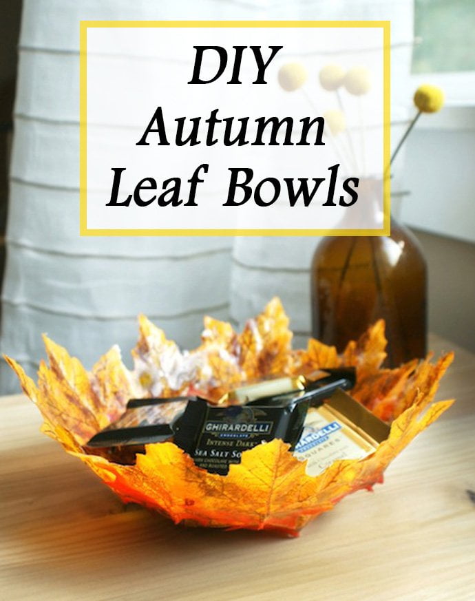 Autumn Leave Bowls Make for Amazing Candy Dishes