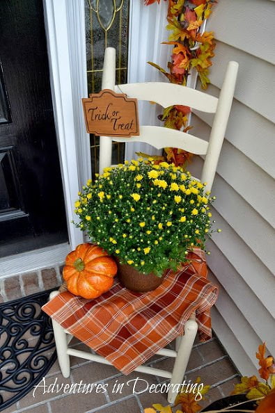 Fall Porch Design with the Basics