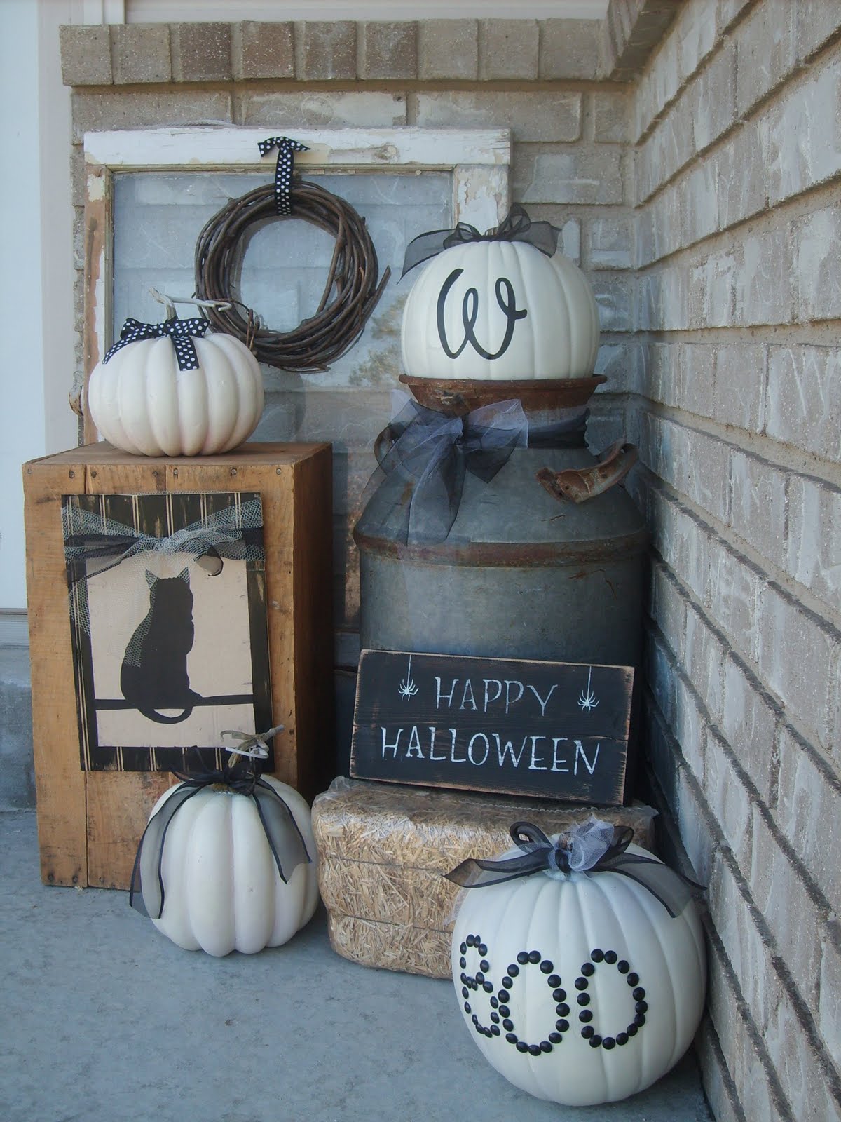 White Pumpkins, Uncanny or Creative?