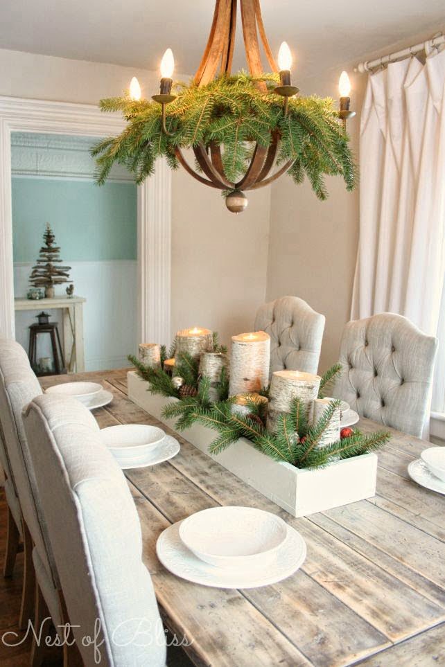 Birch Box Centerpiece