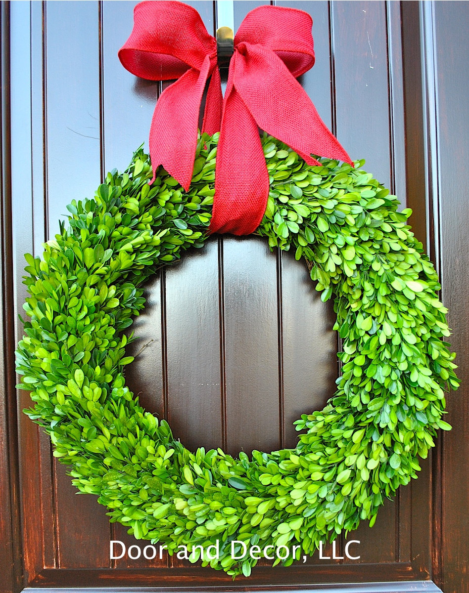 Preserved Boxwood Wreath