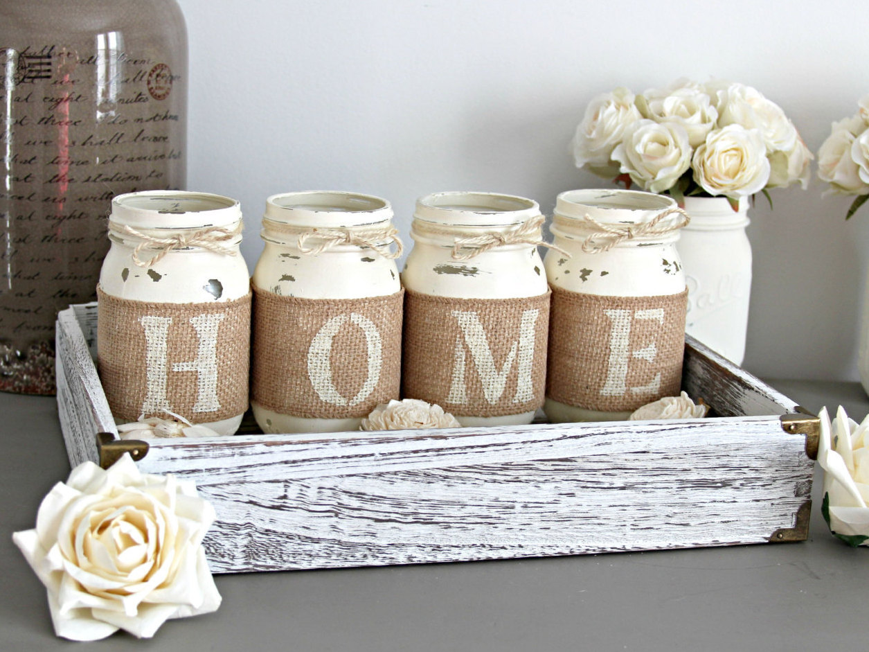 Mason Jar Centerpieces