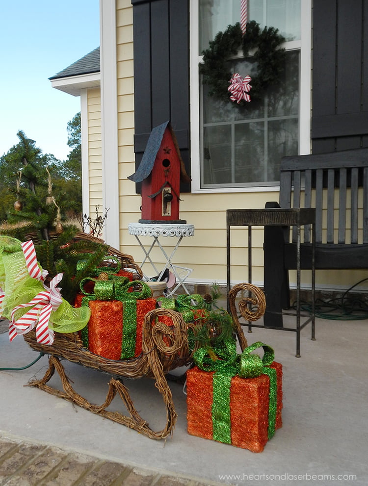 Wicker Sleigh