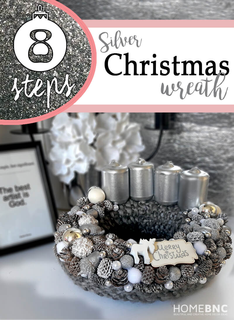 Enjoy your New Wonderful Silver Table Wreath