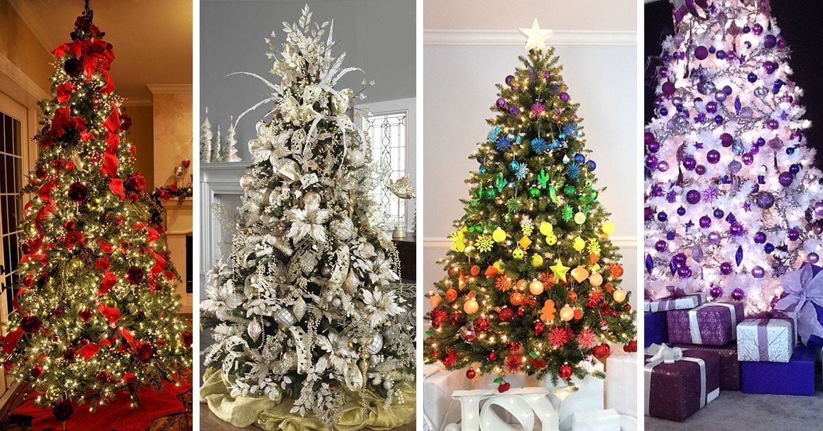 Featured image for “50 Of the Most Inspiring Christmas Tree Designs”