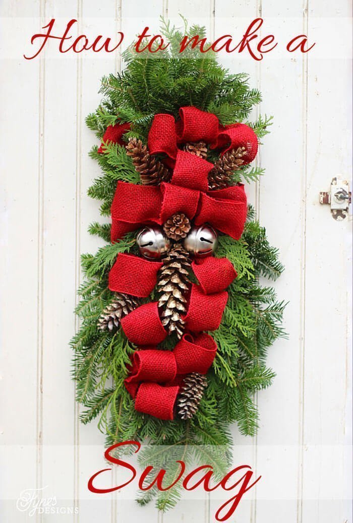 Decorate Your Entrance with a DIY Swag