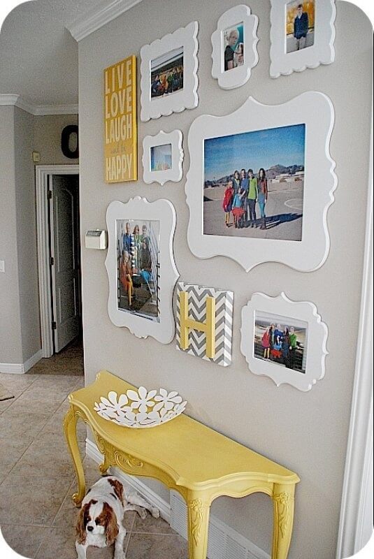 Funky Frames Make a Gallery Wall Pop