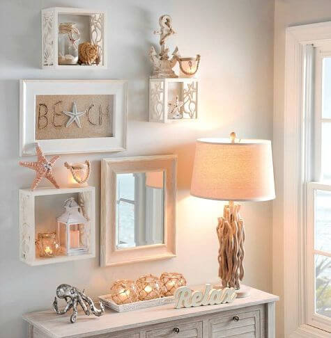 Seaside Shadowboxes Make a Gorgeous Arrangement