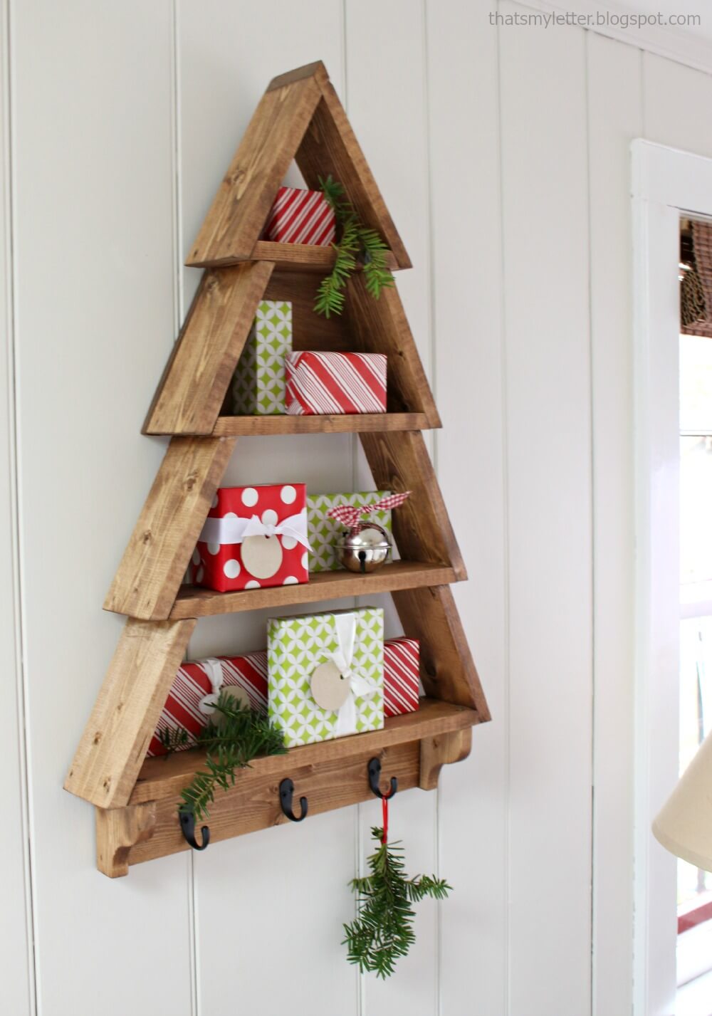 "Spruce Up" with a Gorgeous Tree Shelf