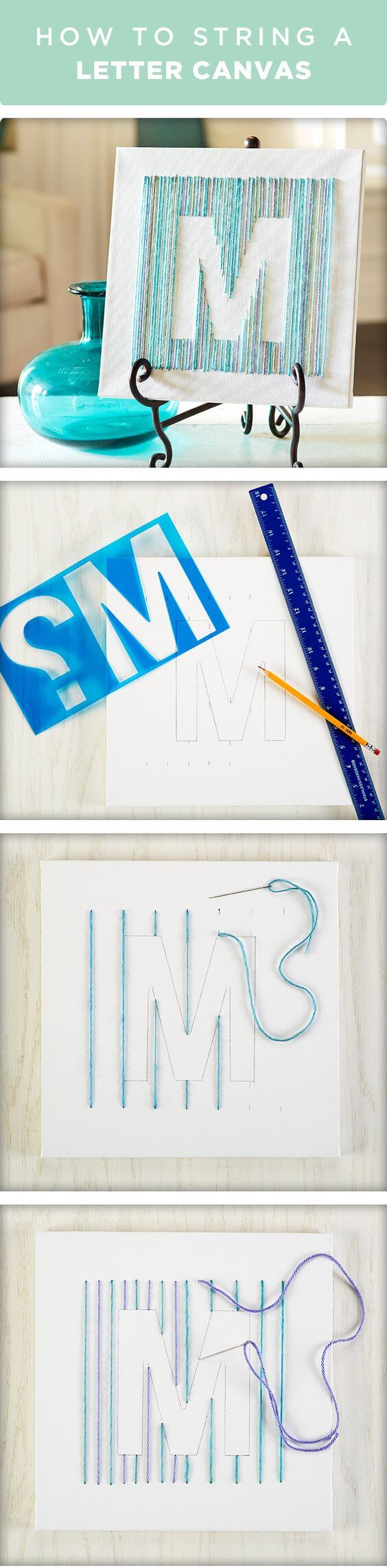 Create a Unique Embroidered Initial