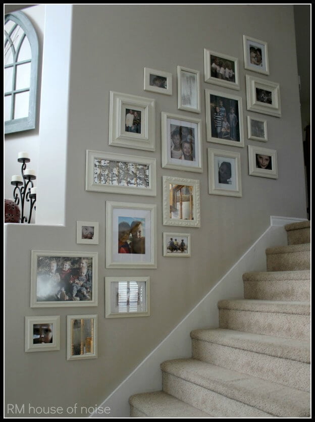 Matching Cream Frames Create an Elegant Effect