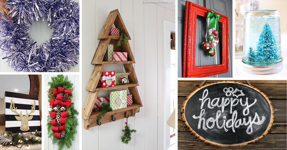 Featured image for 28 Adorable DIY Christmas Decorations and Crafts