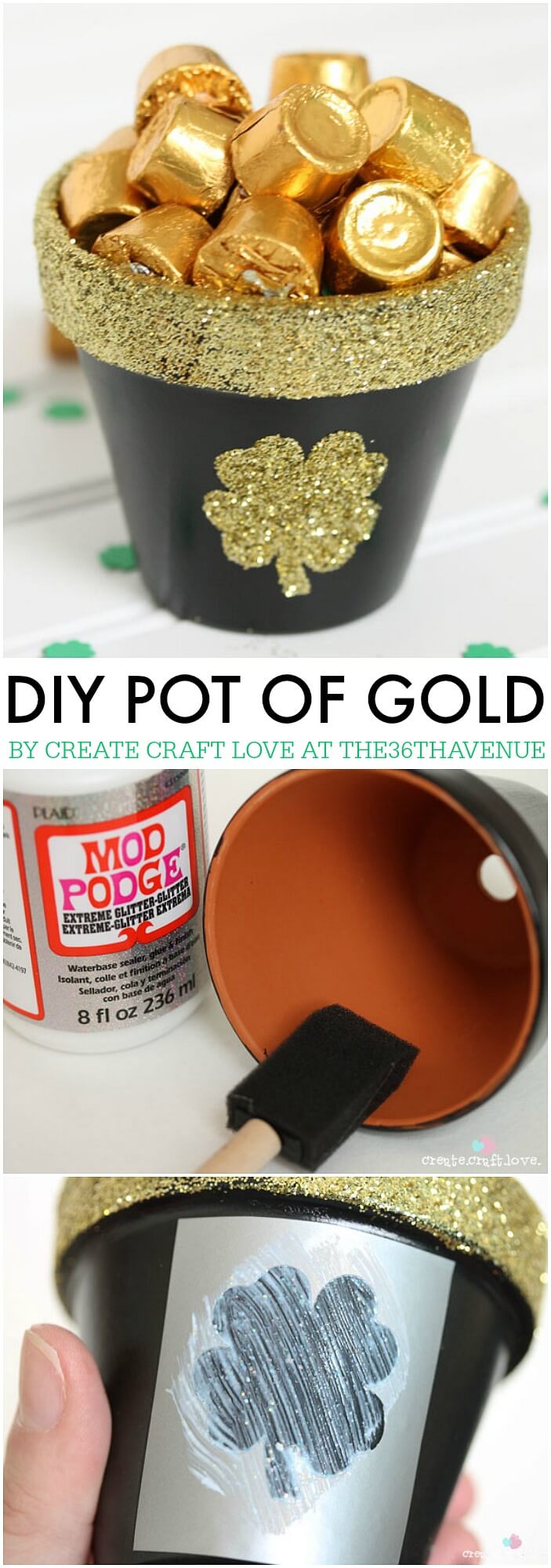 Terra Cotta Pot of Gold Craft