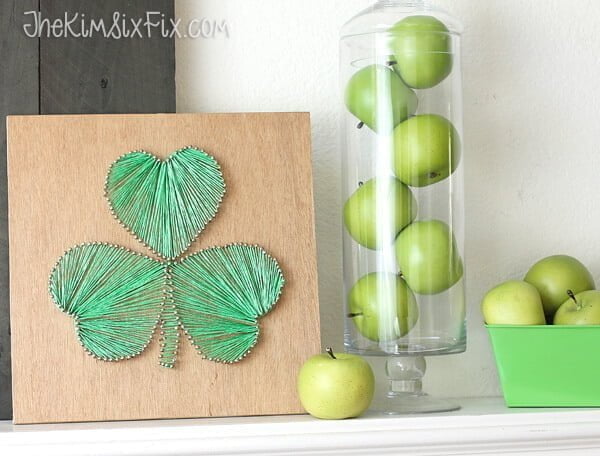 Shamrock String Art DIY Project