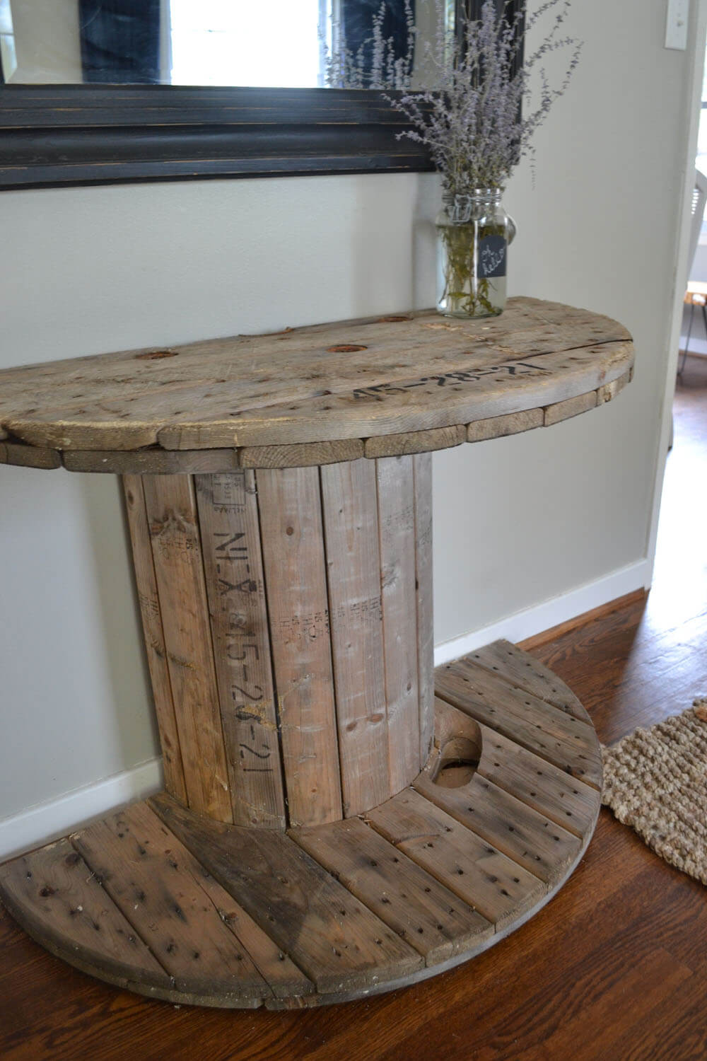 Charming Wooden Spool Table