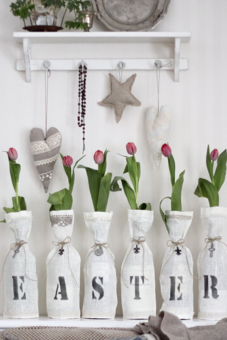 DIY Easter Tulip Decor Project