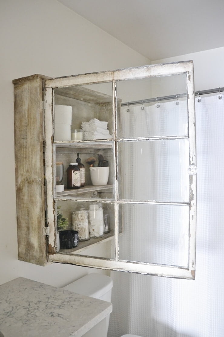 A Rustic New Medicine Cabinet