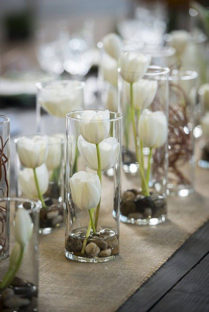 A Gatsby Easter: Elegant Tulip Vases