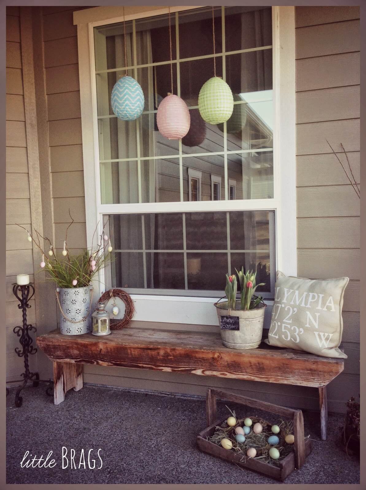 Adorable Easter Egg Paper Lanterns