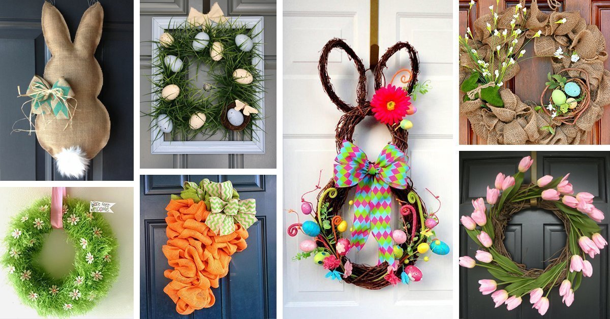 Featured image for “50+ Cute Easter Wreath Ideas to Welcome Spring”