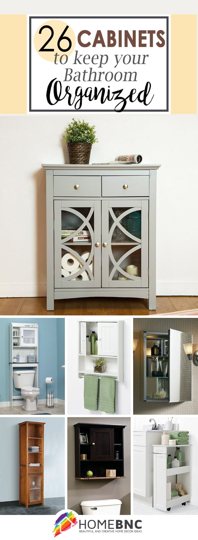 Bathroom Storage Cabinet Ideas