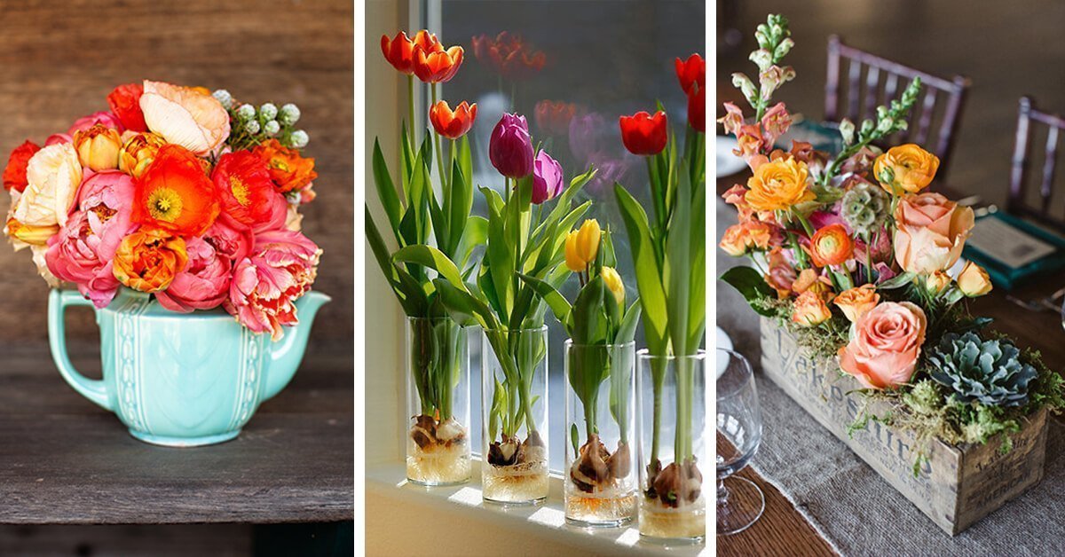 Featured image for “50+ Flower Arrangement Ideas to Brighten Any Occasion”