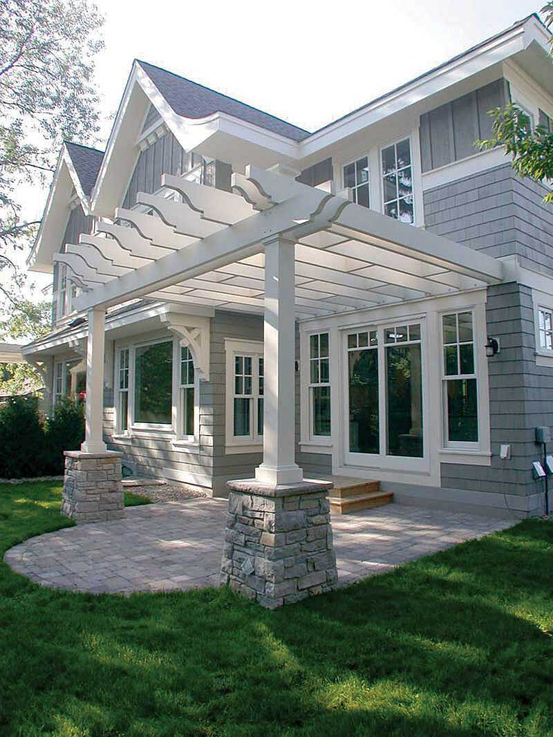 Summer At The Hamptons Patio Pergola