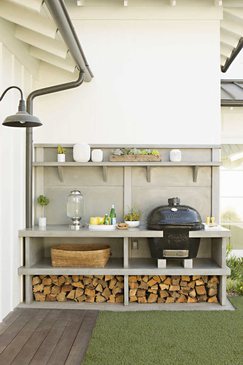 Outdoor Food Prep Station for Small Spaces