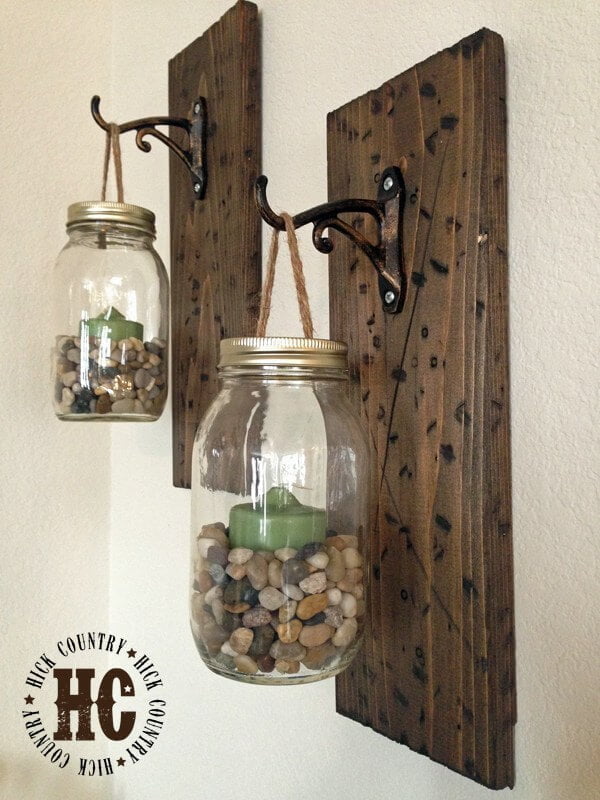 Pacific Ambiance Mason Jar Sconces